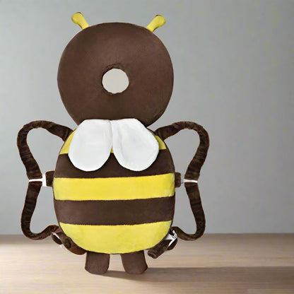 Coussin Bébé - BabyHeadBackProtector™ - Marron - Éveille Bébé