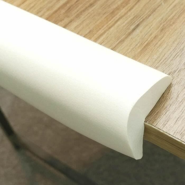 Protecteur de Coin de Table - BabySafetyCornerProtector™ - Blanc - Éveille Bébé